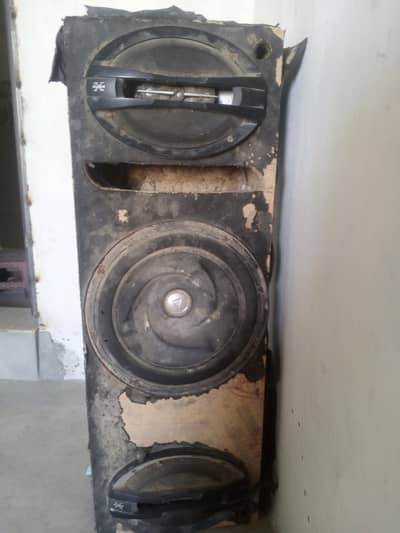 bass boosted speaker+Amplifier for sale