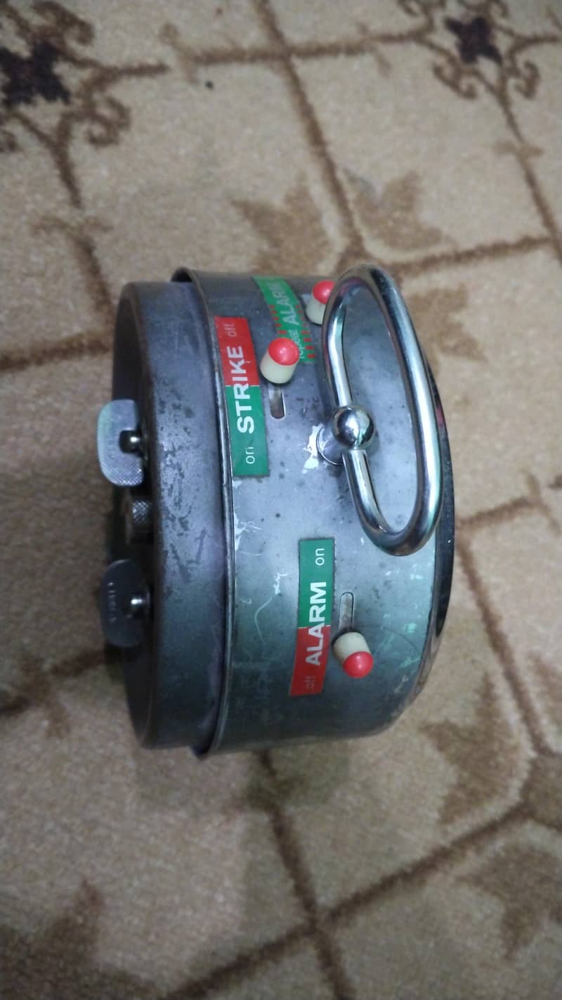 WEHRLE Automatic Table Clock Made in Germany 3
