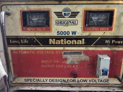 National stabilizer for sell