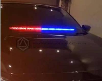 8 bar police light