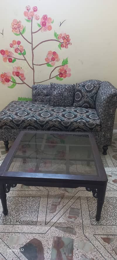 DEAL TWO IN ONE SOFA AND A CENTRE TABLE