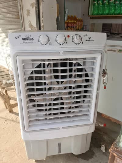 new 2 month use air coller