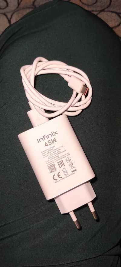 infinix Zero 40 original Charger 45w
