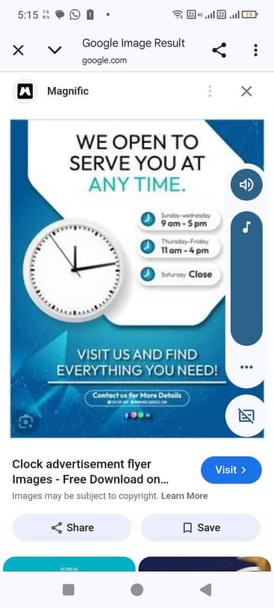 We open you serve you time