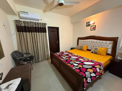 Air CONDITION 1BED APARTMENT WITH MASTER BED AVAILABLE IN ISLAMABAD