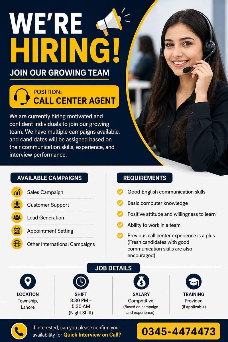 Call Centre Agent 0