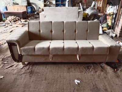 sofa cambed ha new new designer  ha our acha material mein banaa hua