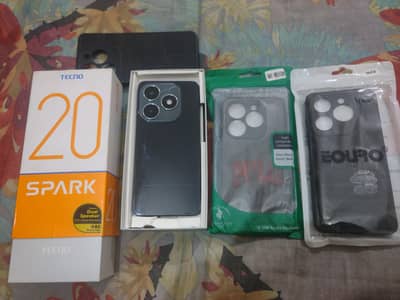 Tecno Spark 20 8+8gb 128gb with original box