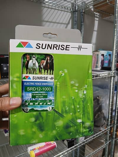 Sunrise Electric Fence Energizer (Srd-12-1000)