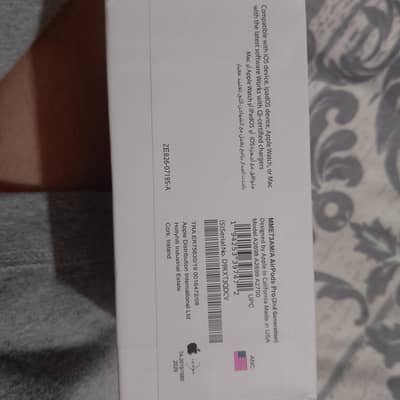 Air pods pro 2nd generation designed by apple California made in USA