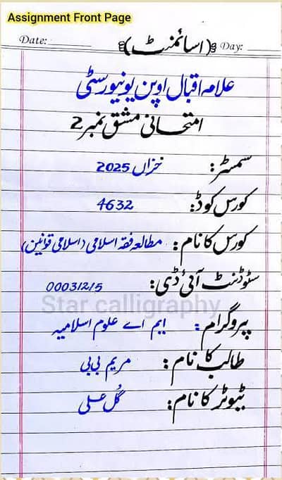 Assignment Writing