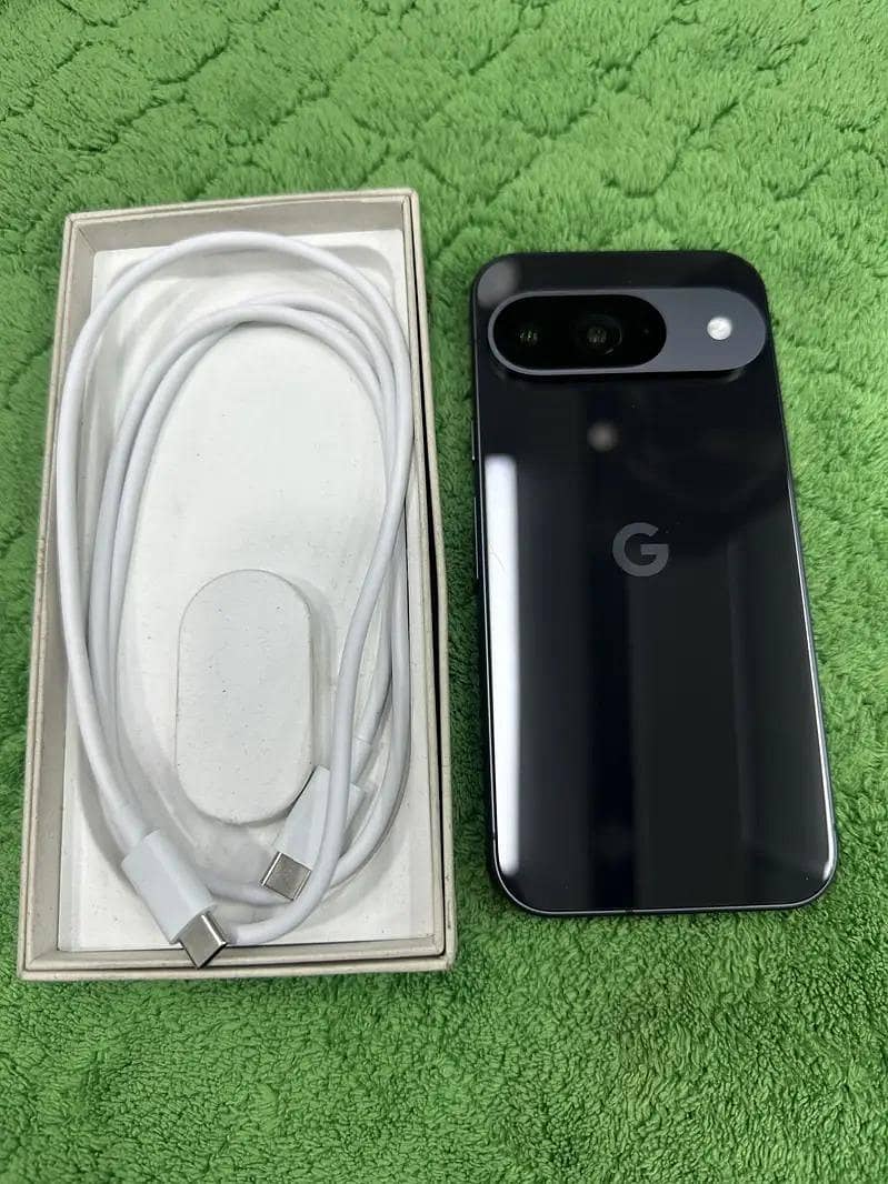 Google Pixel 9 (Obsidian Black) - Mint Condition | Box & Cable Include 0