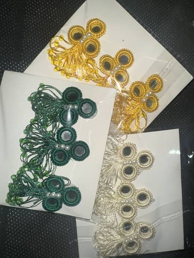 Hand made button