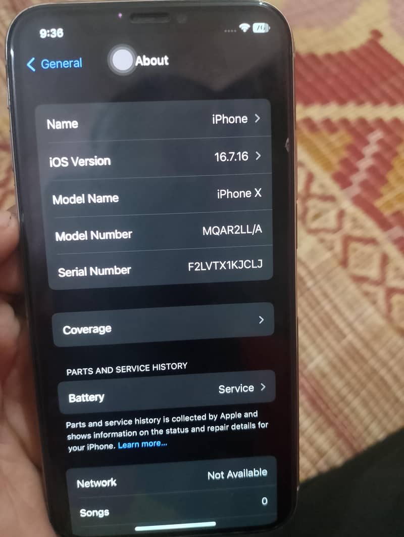 Apple iPhone X 7