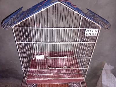 2 Cage + ostrlin bridar pair +love birds parrot Cage