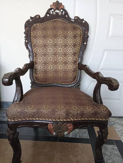 2 Crown Chairs