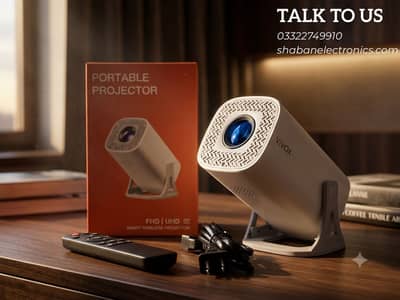 vivox N21 portable android Projector ( 150” huge display ) 4K ultra HD
