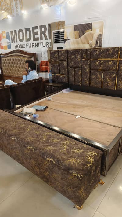 Complete Brand New Bed Sat Dressing and 2 Chairs