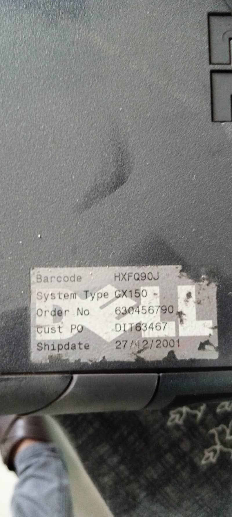 Dell CPU 3