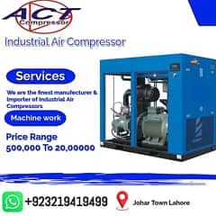 Screw Air Compressor (Deman) Only industrial Compressors