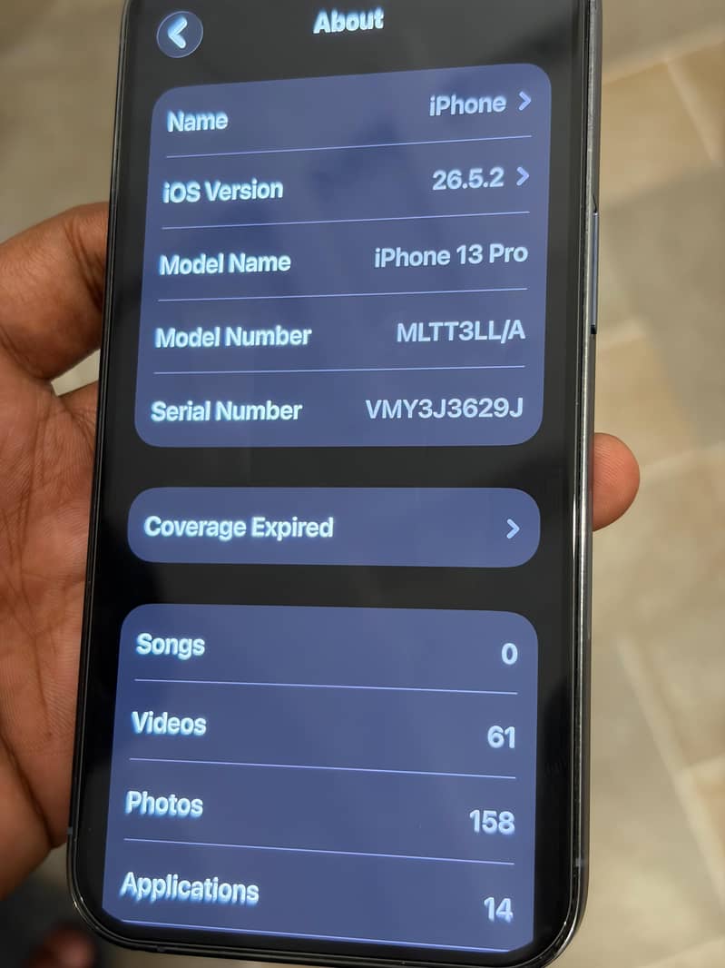iPhone 13 Pro A++ Condition 8