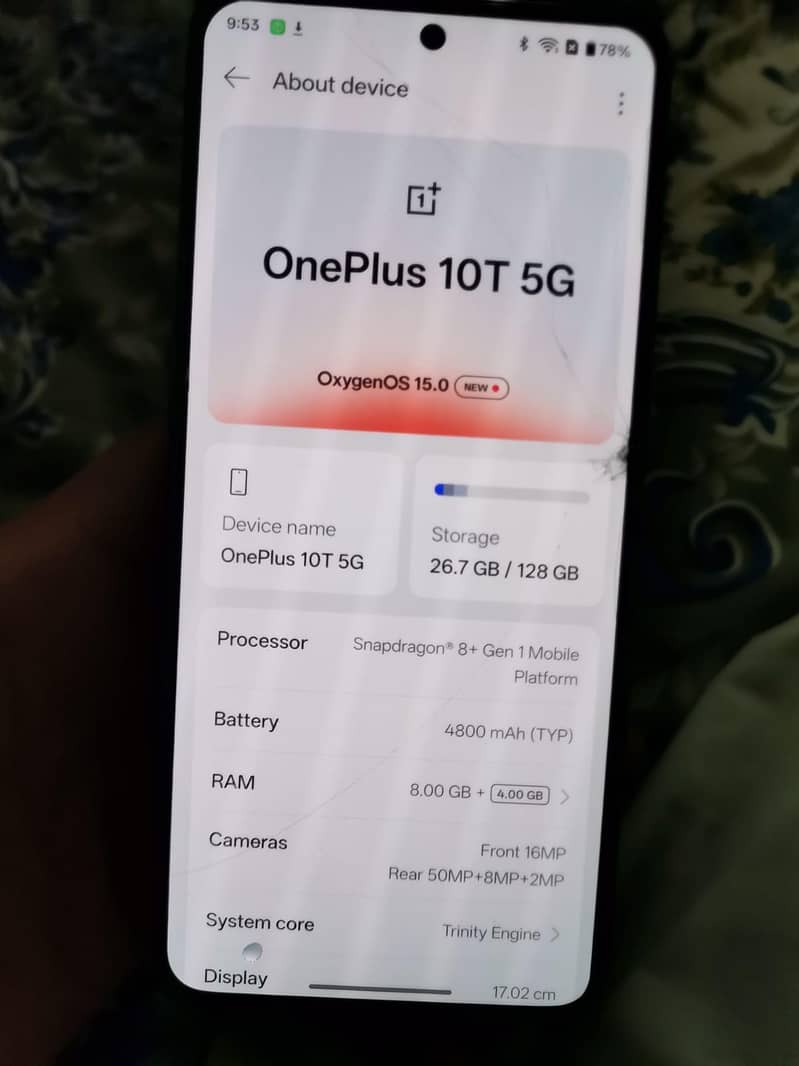 One Plus 10T 4