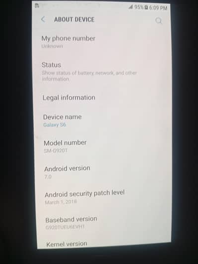 Samsung Mobile S6