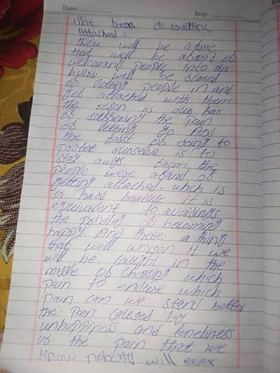 Assignment writing