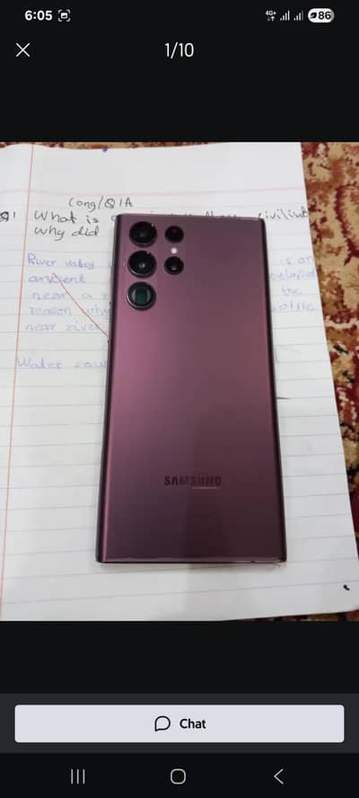 Samsung Mobile S22 Ultra 512gb