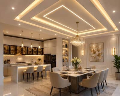 False Ceiling , POP Ceiling, Gypsum Ceiling