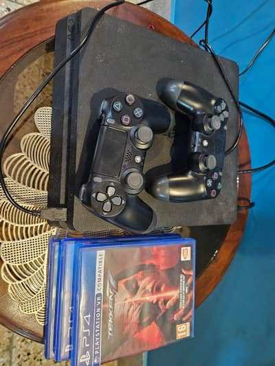 Ps4 Slim 500gb Non-Jailbreak (Sealed) with 3 games