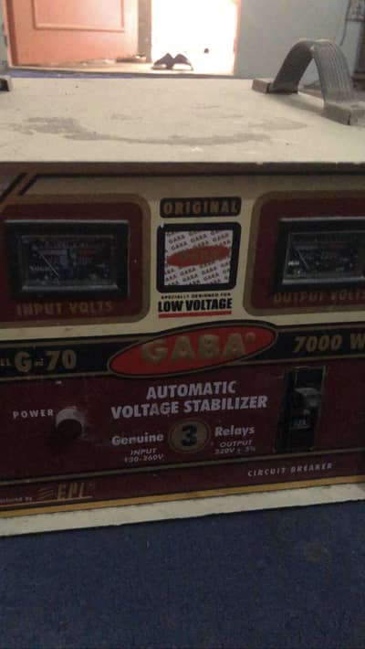Universal Steplizer 7000 Voltage