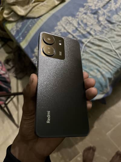 Redme 13c 4/128 gb with box and charger