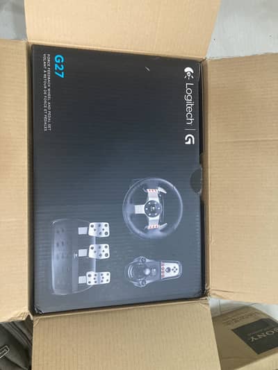 Logitech G27 racing wheel