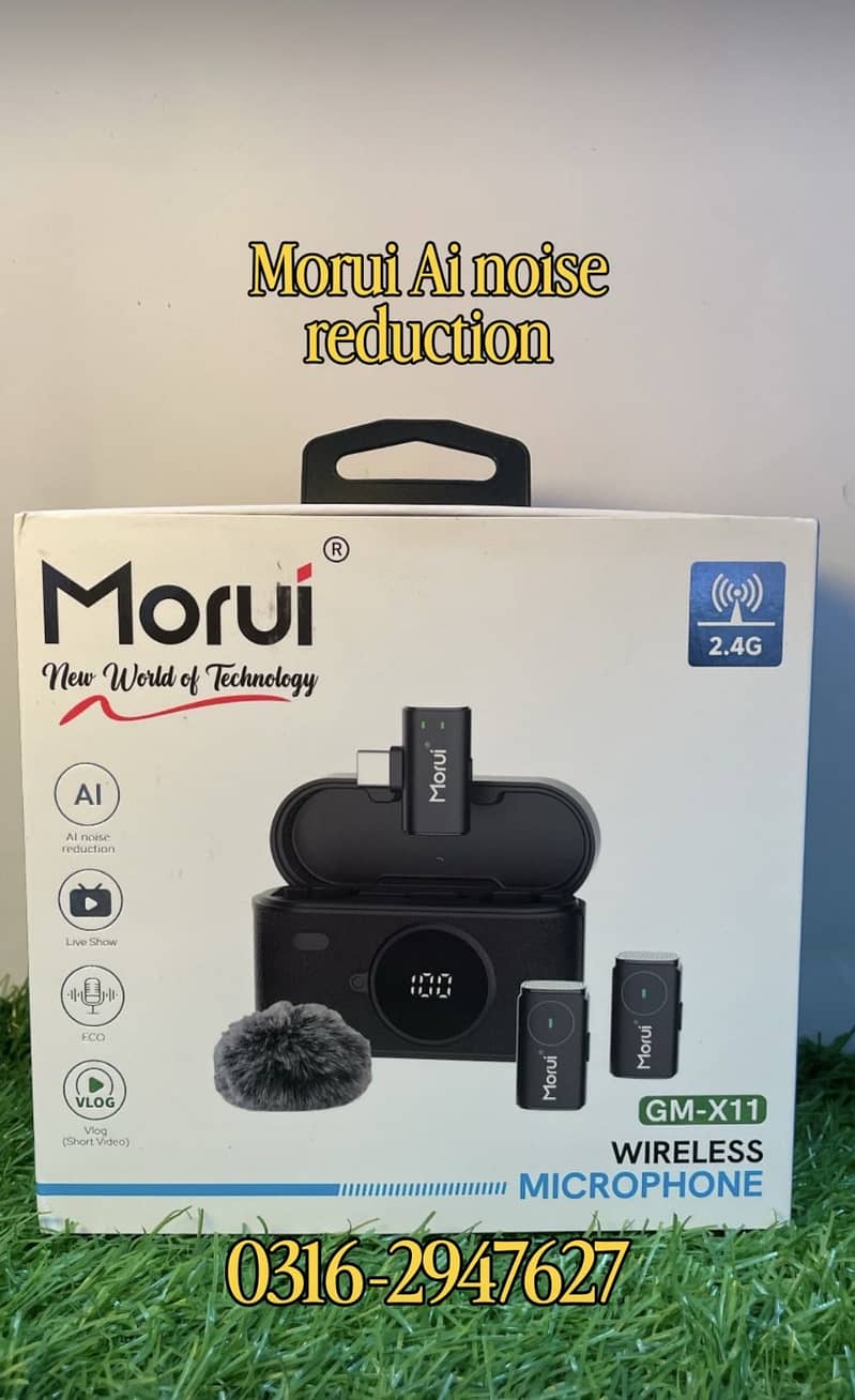 Morui wireless mic 4