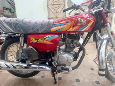 Honda CG 125 2026 Model 630KM Genuine Sindh Registered