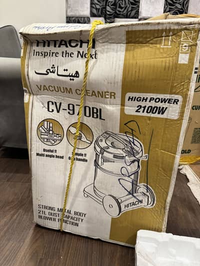 hitachi vacuum cleaner cv 970bl 2100 W