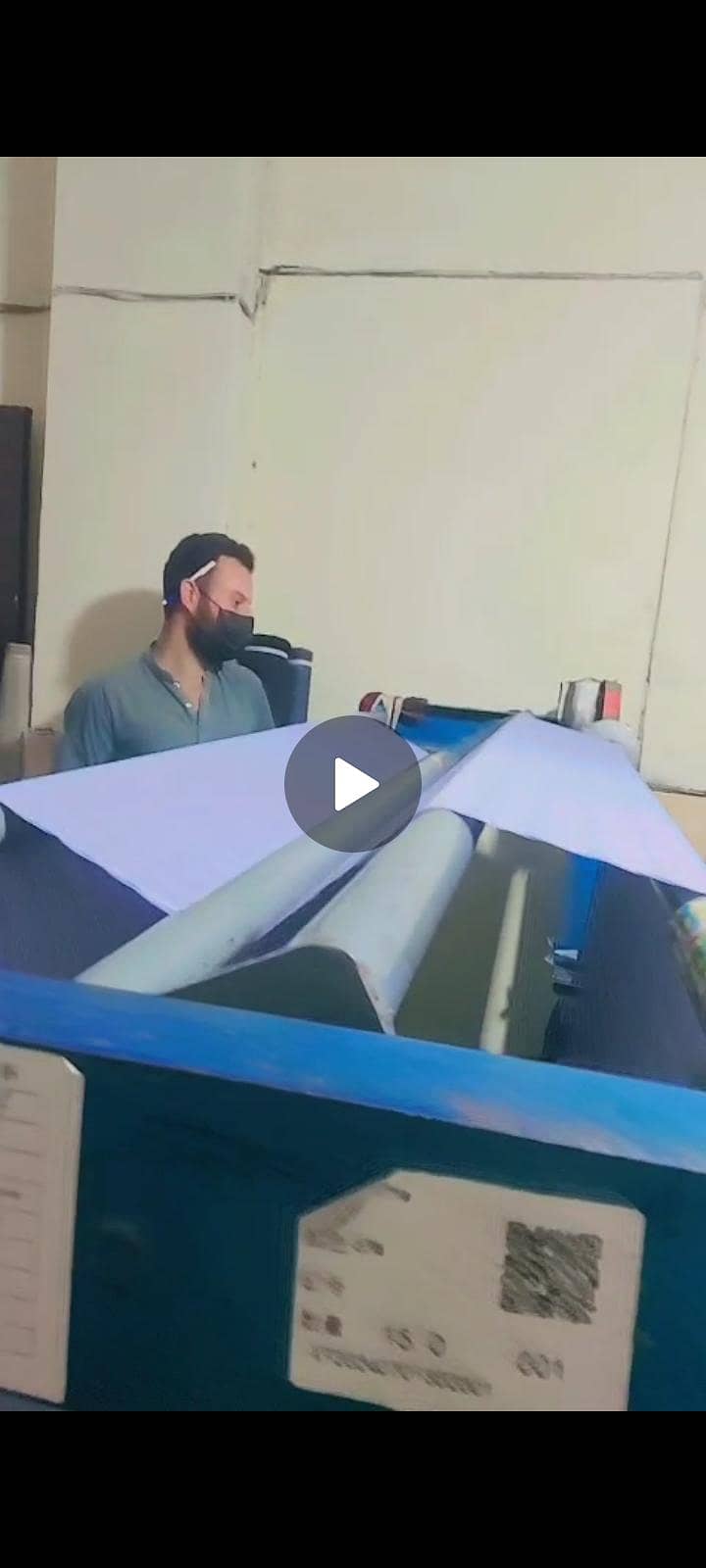 cloths rolling machine 1
