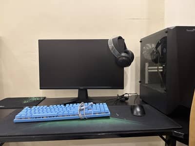 whole gaming setup