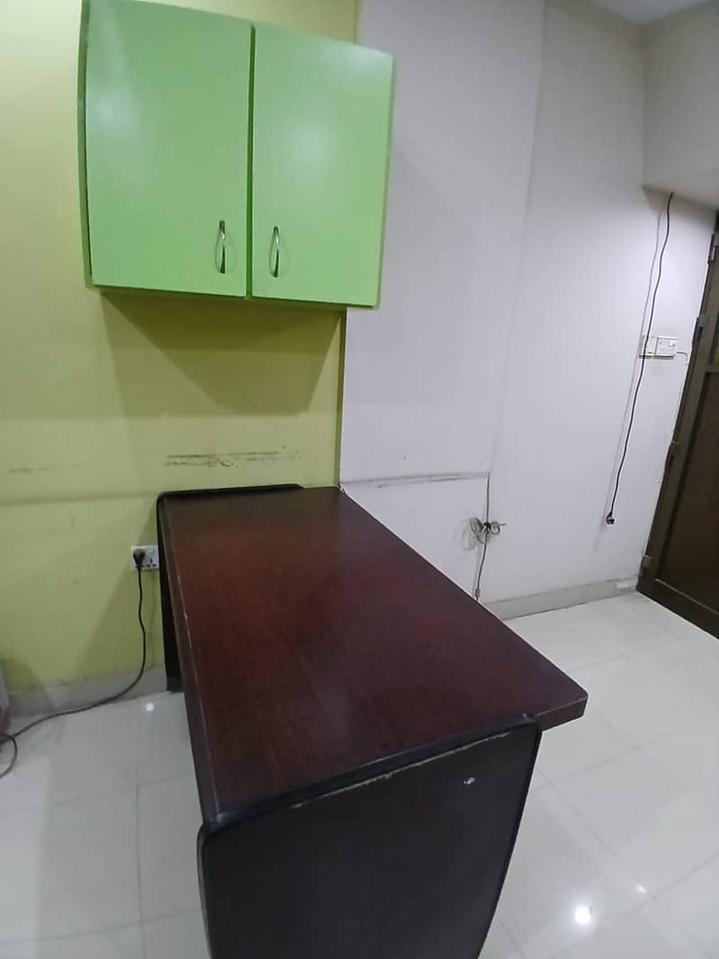 Executive Table with Storage Cabinets 0