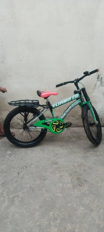 Turbo brand 20 brand new bicycle. Green colour (Tyre fat speed brand)