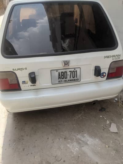 Suzuki mehran 2016model