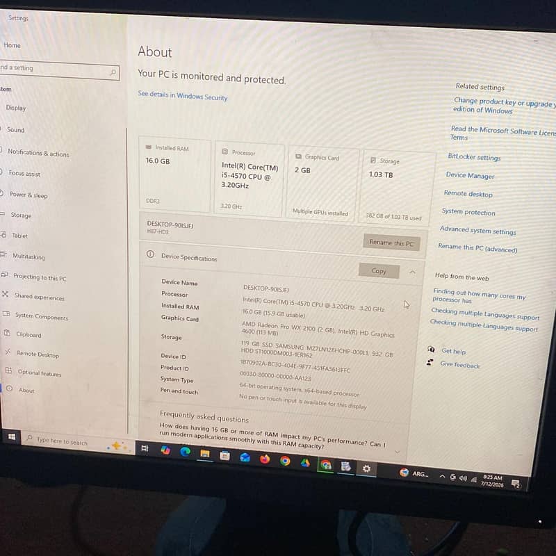 Gigabyte Desktop PC (Complete Setup) 2