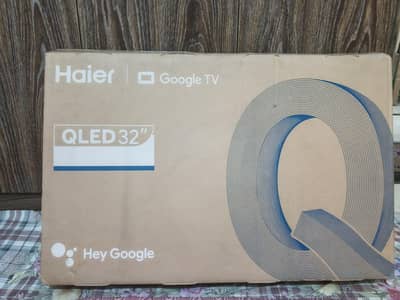Haier QLED 32 inch Android Led Brand new (whtasapp 0333 6233364)