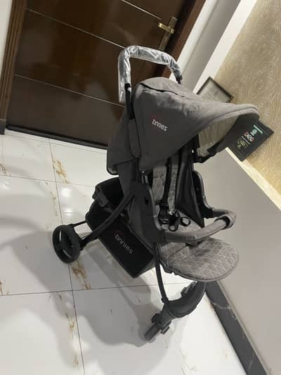 Baby stroller Tinnies Grey colour