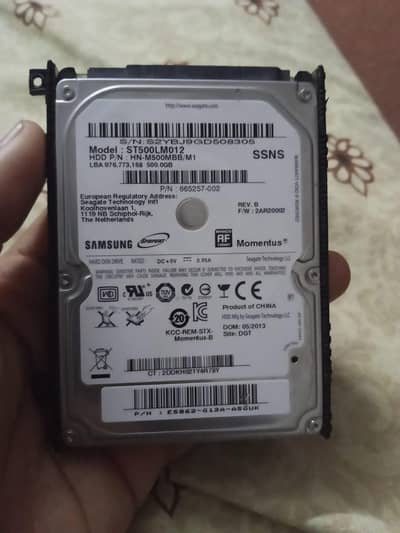 Samsung harddrive