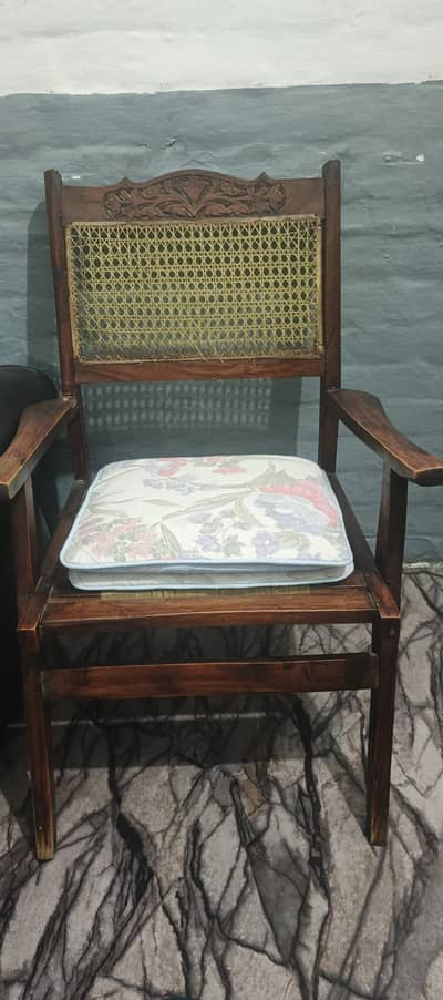 3 Wooden Chairs Used (Good Condition)