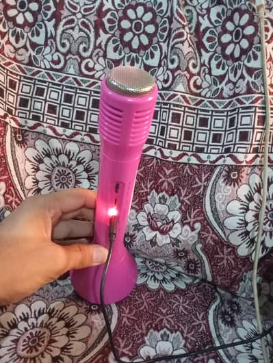 Mi-Mic Pink Mini Bluetooth Karaoke Microphone