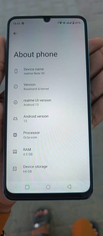 Realme Note 50