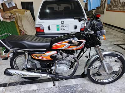 CG Honda 125 Black color